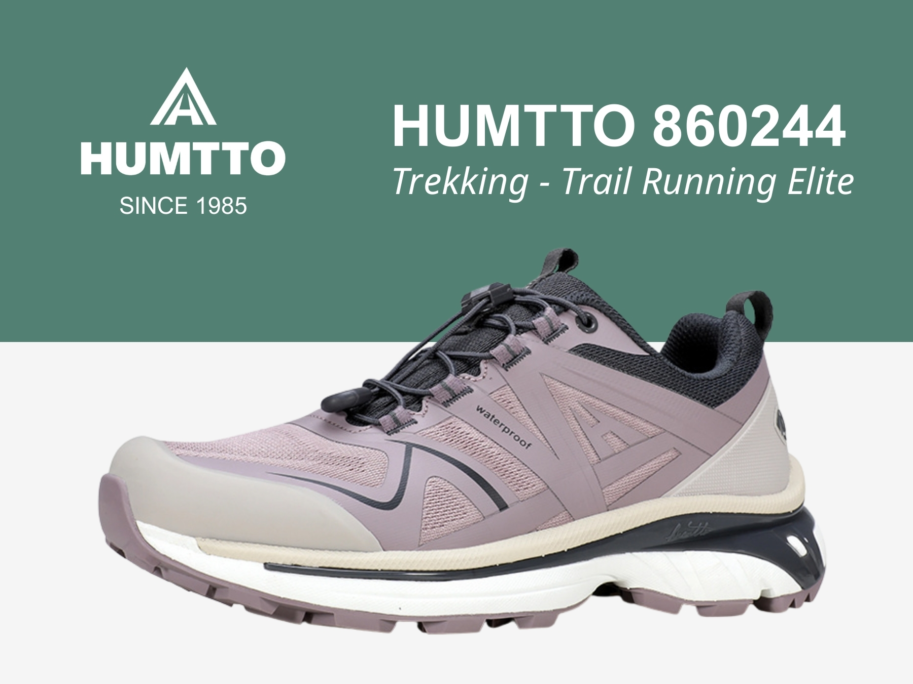 Giày trekking trail running Elite Nữ Humtto 860244